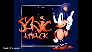 Sonic Attack by Dual Crew Shining  Amiga Music Disk [upl. by Tarkany]