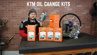 KTM  Husqvarna  GasGas Oil Change Kits [upl. by Lea834]