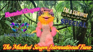 The Masked Singer UK  Bearded Dragon  Im a Celebrity Special 2023 [upl. by Mollie691]