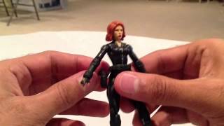 Avengers Movie 375 Inch Figures  Part 3 Black Widow and Hawkeye [upl. by Nobell172]