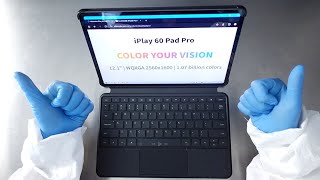 best value tablet with Pc mode and keyboard 2024  Alldocube iPlay 60 Pad Pro Unboxing ASMR [upl. by Floro]