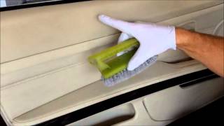 Car leather cleaning BMW [upl. by Young]