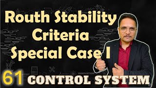 Routh Stability Criterion Special Case I Solved Examples Steps Process and Detailed Explanation [upl. by Htrag]