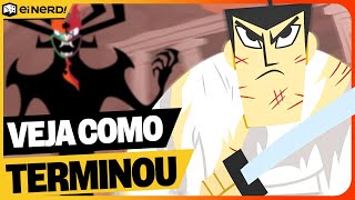 VEJA COMO TERMINOU O DESENHO SAMURAI JACK Obra de Arte [upl. by Birch954]