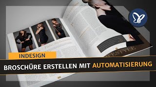 InDesignTutorial Die Erstellung einer Broschüre mit Automatisierung [upl. by Ramsay]