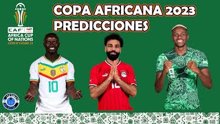 COPA AFRICANA DE NACIONES 2023PREDICCIONES [upl. by Hanfurd628]