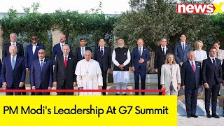 PM Modis Leadership At G7 Summit  Modis Bilateral With Global Leaders  NewsX [upl. by Ahto]