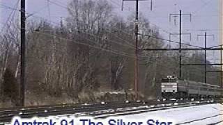 Amtrak and Conrail Lunch on the NEC February 11 2003 [upl. by Ycnaf68]