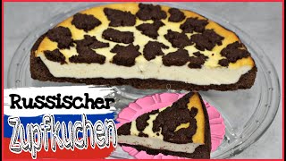 Russischer Zupfkuchen I Zebra Cheesecake I einfach lecker blitzschnell [upl. by Nylsirk653]