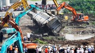 Anger Rising over Wenzhou Train Crash [upl. by Schwing]