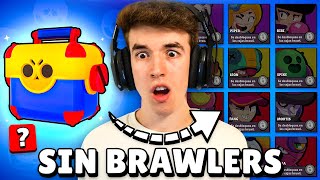 ¿QUE PASA SI ABRO UNA MEGACAJA en UNA CUENTA SIN BRAWLERS de BRAWL STARS [upl. by Lourdes719]