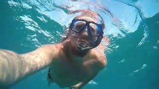 Snorkeling Kemer Beldibi Boohing Turkish Trip [upl. by Airetnahs925]