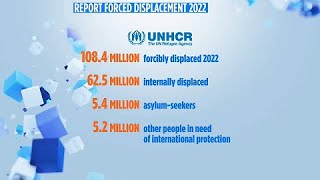 Unhcr i rifugiati nel mondo sono aumentati del 21 una persona su 74 sradicata dal proprio Paese [upl. by Eenal]