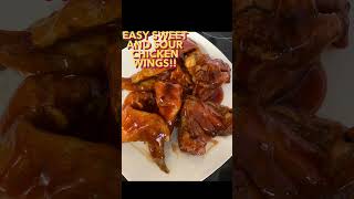 Easy Sweet and Sour Chicken Wings [upl. by Adaner]