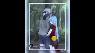 kakashi mina subscribemychannel naruto love [upl. by Magree]