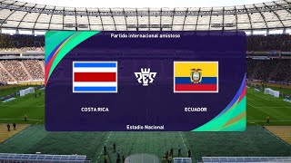 Modo carrera jugador liga Promerica Costa Rica Vs Ecuador [upl. by Urquhart]