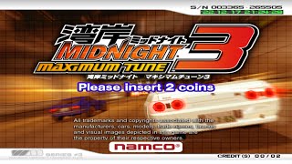 Wangan Midnight Maximum Tune 3 Arcade [upl. by Niveg]