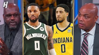 Inside the NBA reacts to Bucks vs Pacers Game 6 Highlights [upl. by Amej682]