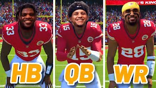 I made a Full Team of QBs in Madden [upl. by Yvan]