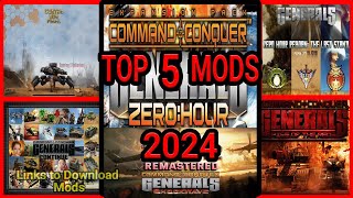 2024Top 5 Most Popular Mods of All Time for Command and Conquer Generals with links to Download [upl. by Brianna210]