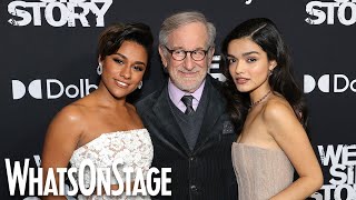 West Side Story world premiere  Cast and Steven Spielberg interviews [upl. by Rehprotsirhc]