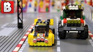 Awesome Lego Race Track custom MOC [upl. by Gauntlett]