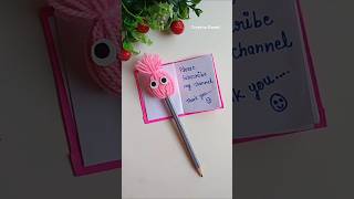 Easy kids craft 😱shorts viral trending youtubeshorts penciltopper viralshorts funny comedy [upl. by Oidualc]