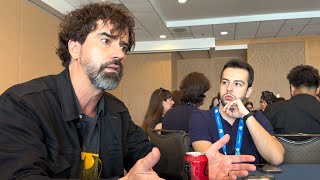 SDCC 2024 How Hamish Linklater Came Up with The Voice for Batman Caped Crusader [upl. by Priestley898]