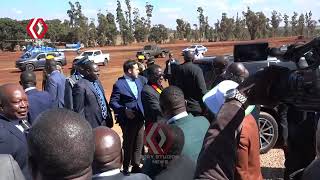 HE Mnangagwa has inspected the Presidential villas and conducted an aerial assessment of roads [upl. by Rizas]