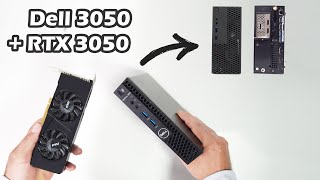 Dell 3050 Micro  RTX 3050 LP 6G via M2 slot will it work [upl. by Ynnej]