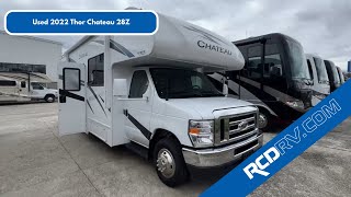 USED 2022 Thor Chateau 28Z Class C Motorhome Walk Through  Pataskala [upl. by Meraree807]