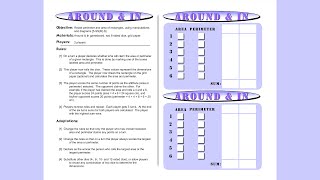 Master Area and Perimeter with Fun Around and In Math Game Tutorial [upl. by Llewkcor]