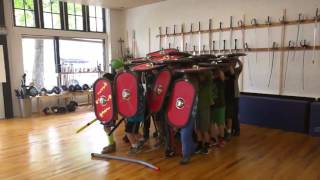 Kids Form Roman Legion at Summer Camp [upl. by Atikam254]