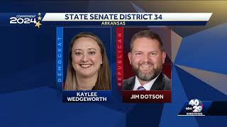 Arkansas State Senate District 34 candidates Jim Dotson amp Kaylee Wedgeworth [upl. by Euridice]