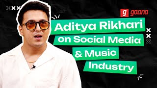 Aditya Rikhari on Shah Rukh Khan Anirudh Social Media and Breakups  Gaana [upl. by Hcurab]