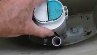 How to easily fix the push button cistern no tools required [upl. by Sitnik]