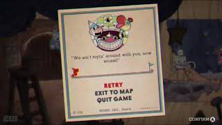 Cuphead  quotFunhouse Frazzlequot Game Over Ver [upl. by Ayalahs89]