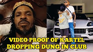 LA Lewis Shows Video of Vybz Kartel Drop Dung Again Liquor ago kill yuh amp Brite Light ago Bury You [upl. by Adrell901]