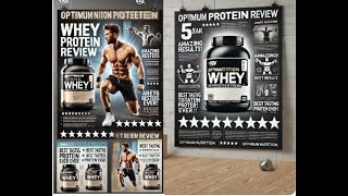 Optimum nutrition Whey Protein Review [upl. by Blatman955]