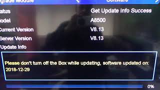 how we update istar box A8500 plus  arabic [upl. by Ocsecnarf]