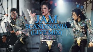 Michael Jackson  JAM Scandinavia Live Mix [upl. by Desdamona]