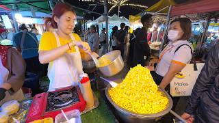 Thai Street Food Ramkhamhaeng Night Market [upl. by Josy]