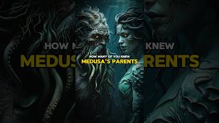 Medusa’s parents Phorcys and Ceto medusa greekmythology shorts [upl. by Arihaz]