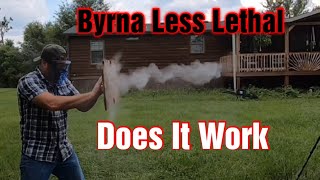 Byrna Less Lethal Self Defense Weapons Testing [upl. by Eiramanit731]