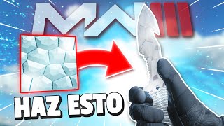 ✅CÓMO CONSEGUIR MUY FÁCIL el FORJADO del CUCHILLO►MW3 [upl. by Gearard]