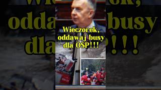 Do Dariusza Wieczorka  oddawaj busy dla OSP z terenów powodziowych powódź [upl. by Ahsakal]