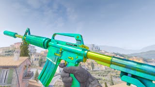 this Skin Will Crash CS2 Market🔥🔥 Inspecting M4A1 GAMMA DOPPLER PHASE 2 in CS2 Ingame [upl. by Siloum]