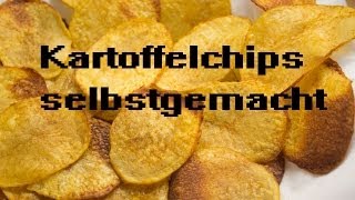 Kartoffelchips selbstgemacht schnell einfach knusprig [upl. by Armillas125]