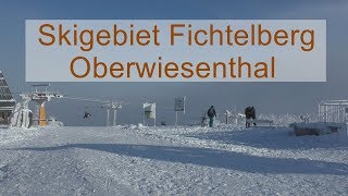 Fichtelberg Skigebiet Oberwiesenthal  Erzgebirge im Winter [upl. by Nnyled888]