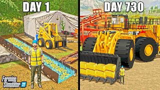 I SPENT 2 YEARS BUILDING A GOLD MINE WITH 0 AND A SKIDSTEER [upl. by Supmart141]